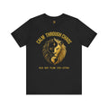 Calm Through Chaos Lion Jiu-Jitsu T-Shirt | Old Guy Flow